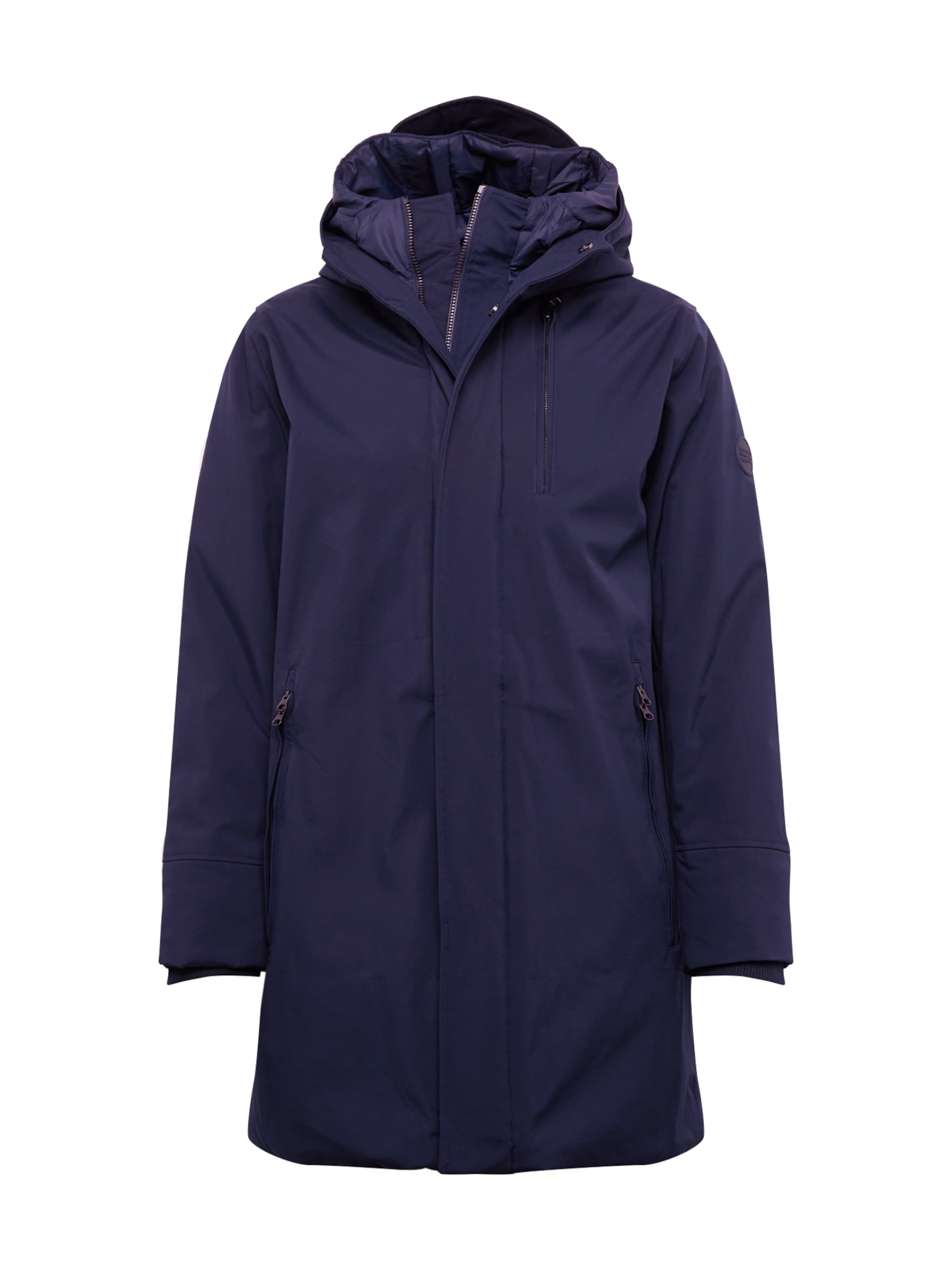 zils KnowledgeCotton Apparel Ziemas parka: no priekšpuses