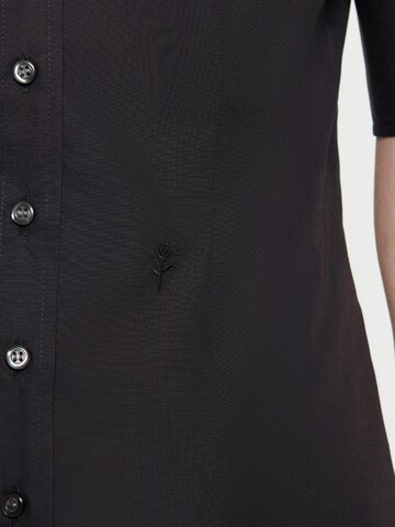 Camicia da donna 'Schwarze Rose' di SEIDENSTICKER in nero