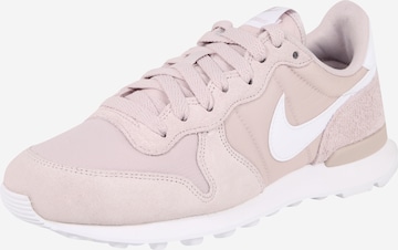 Baskets basses 'Internationalist' Nike Sportswear en rose : devant