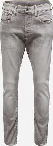 G-Star RAW Jeans '3301 Tapered' in Grijs: voorkant