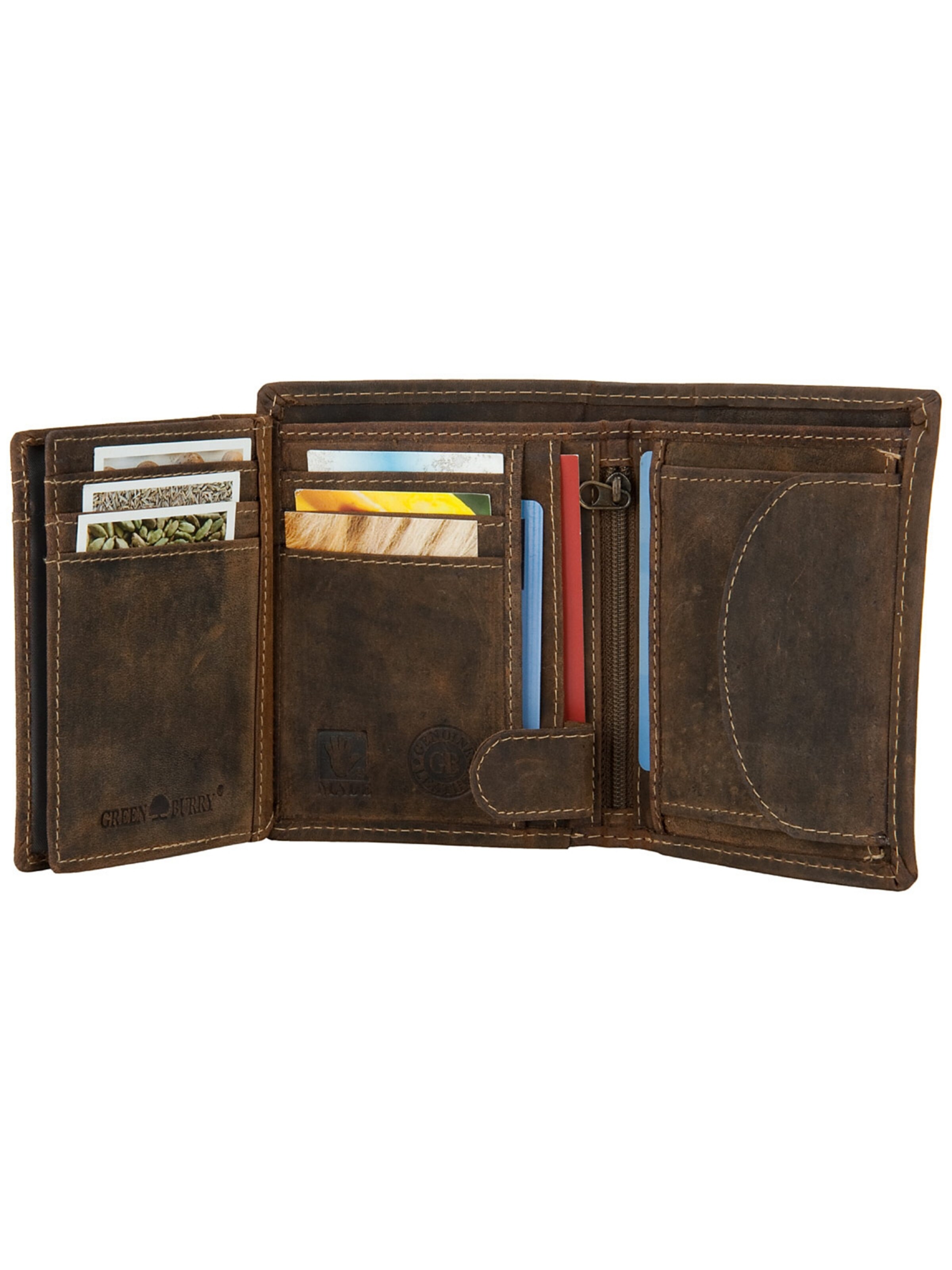 Portamonete di GREENBURRY in marrone
