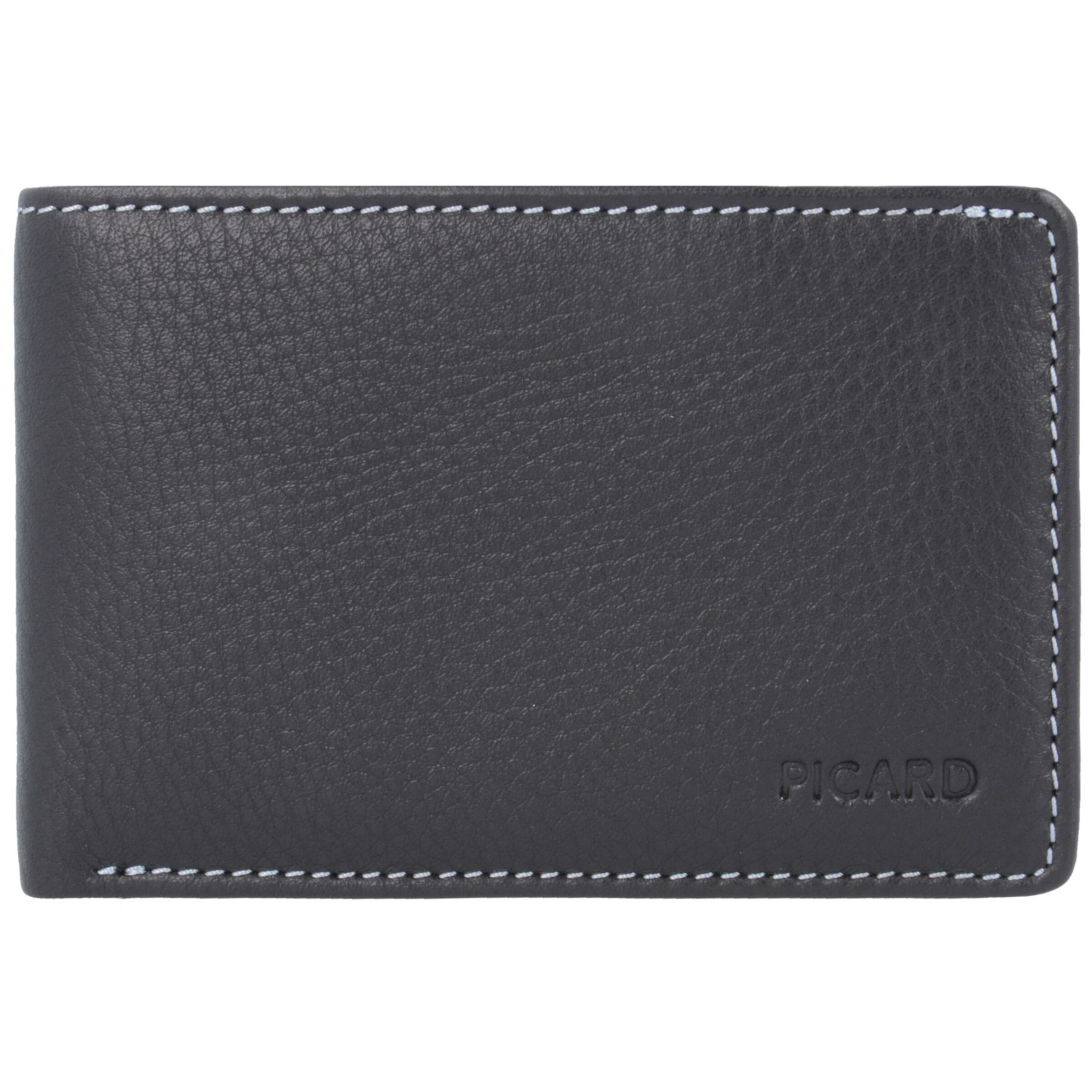 Picard Wallet 'Diego' in Black: front