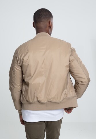 Urban Classics Herren ' Basic Bomber Jacket ' in Beige