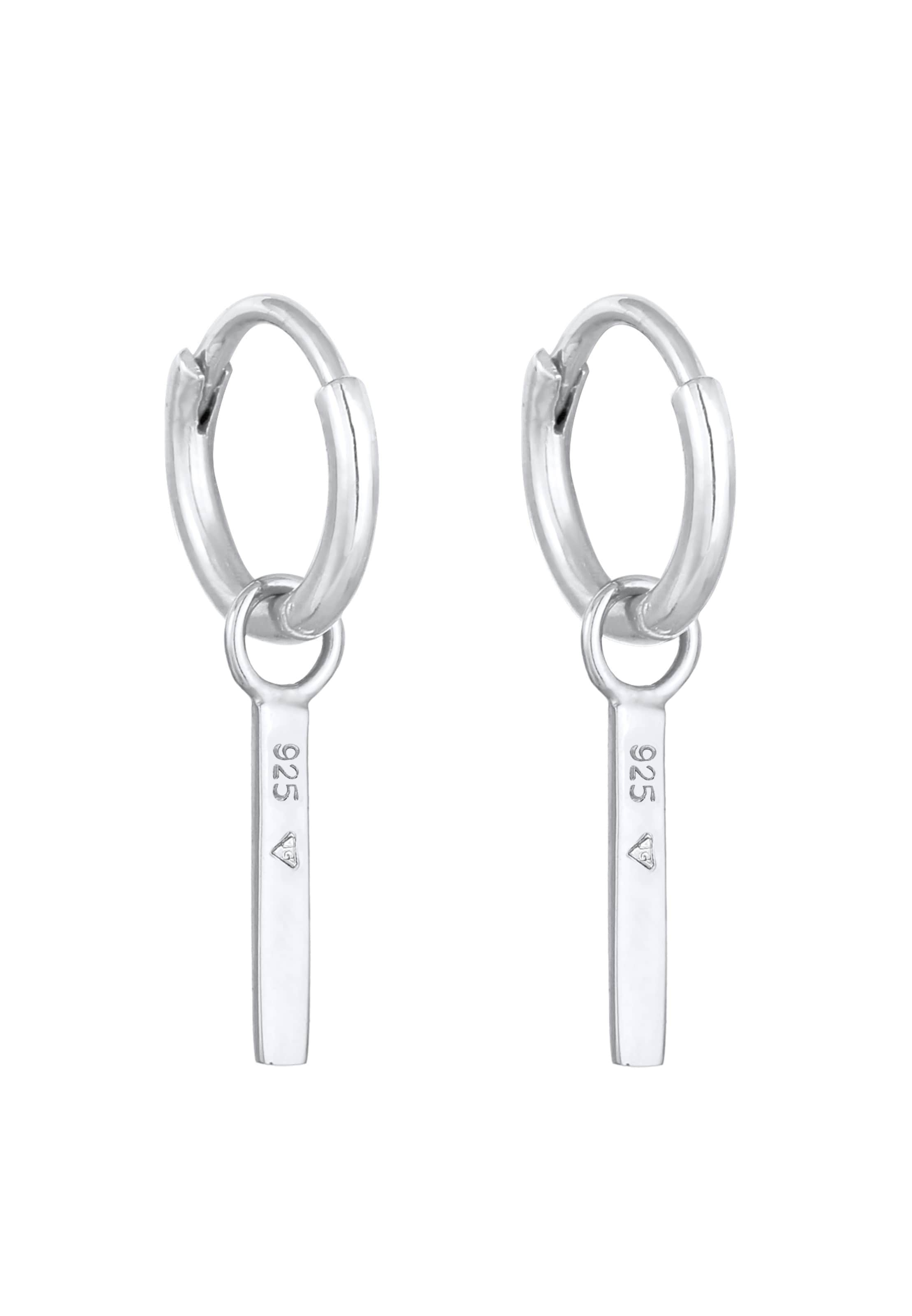 ELLI Ohrringe  'Geo' in Silber