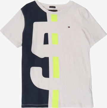 TOMMY HILFIGER T-Shirt 'Nautical Numbers' in Weiß: predná strana