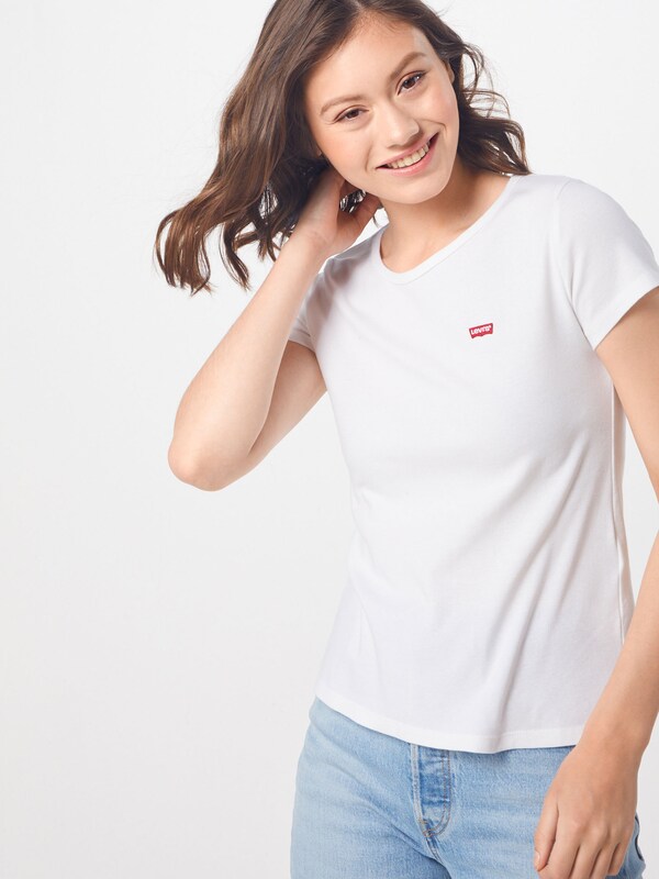 LEVI'S ® Shirt '2 Pack Crewneck Tee' in Black, White