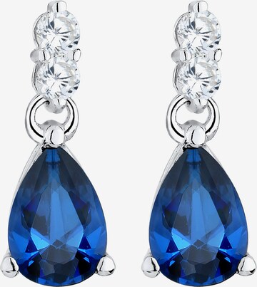 Boucles d'oreilles 'Tropfen' ELLI en bleu : devant