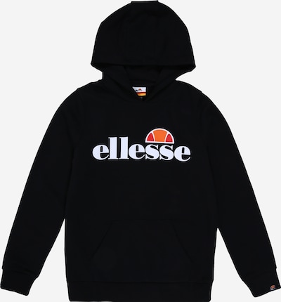 ELLESSE Sweatshirt 'Isobel' in orange / rot / schwarz / weiß, Produktansicht