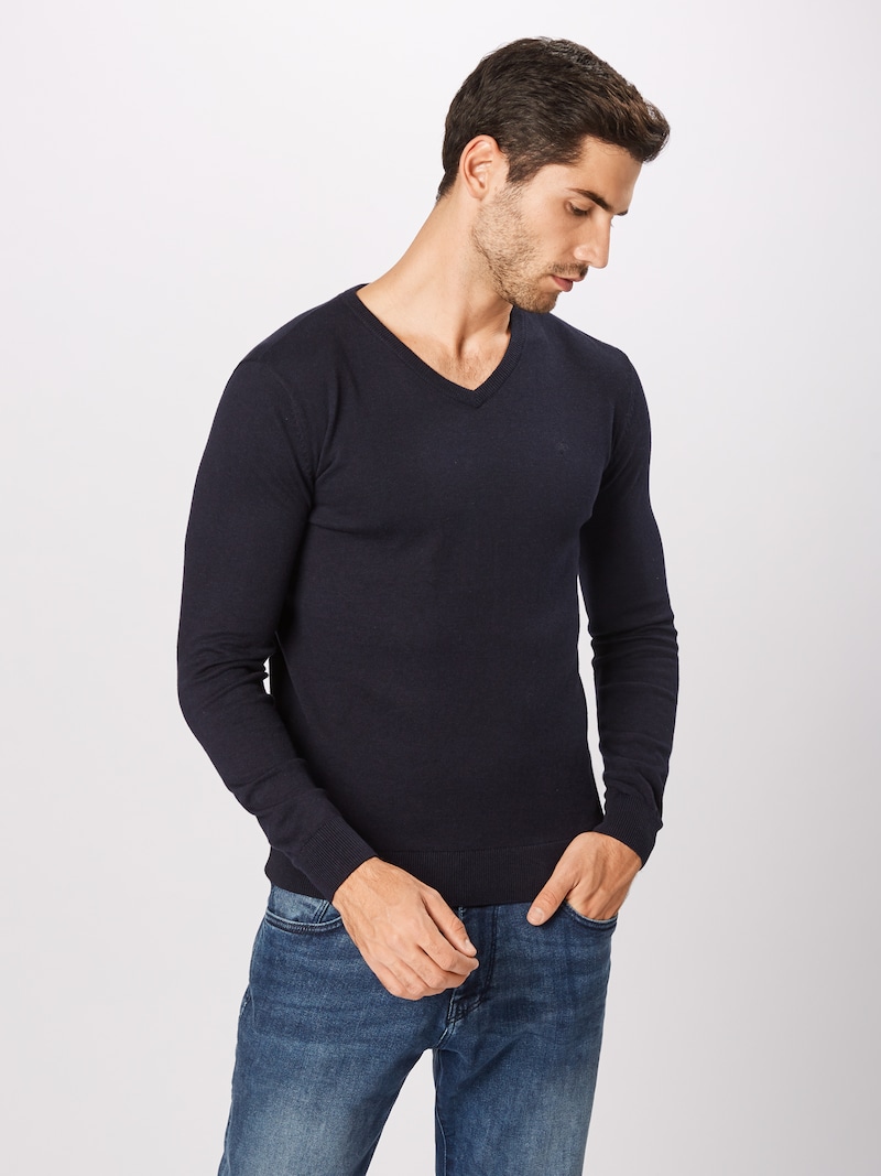 Sweaters TOM TAILOR V-neck sweaters Navy