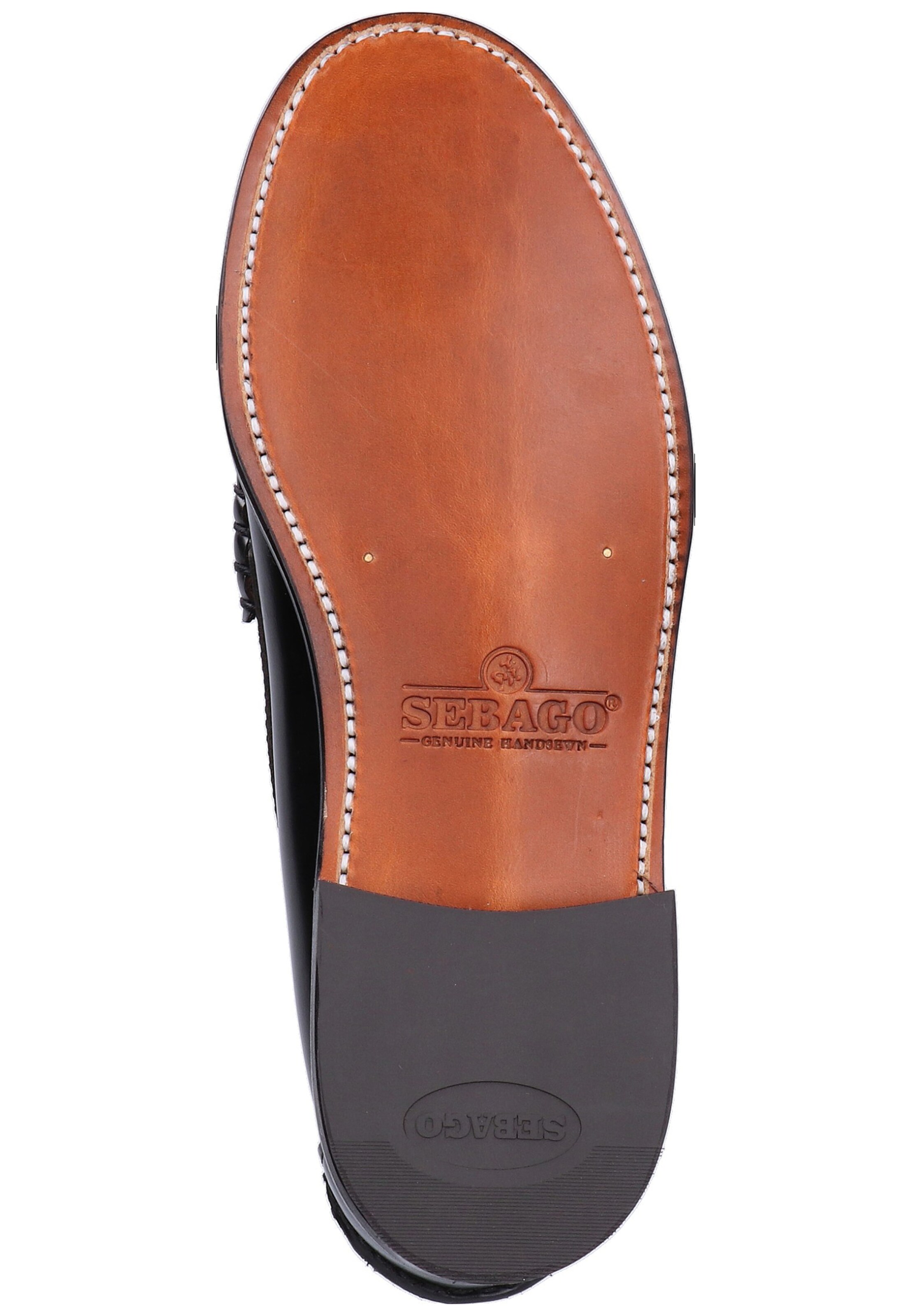 SEBAGO Mocassins 'Dan' in Zwart