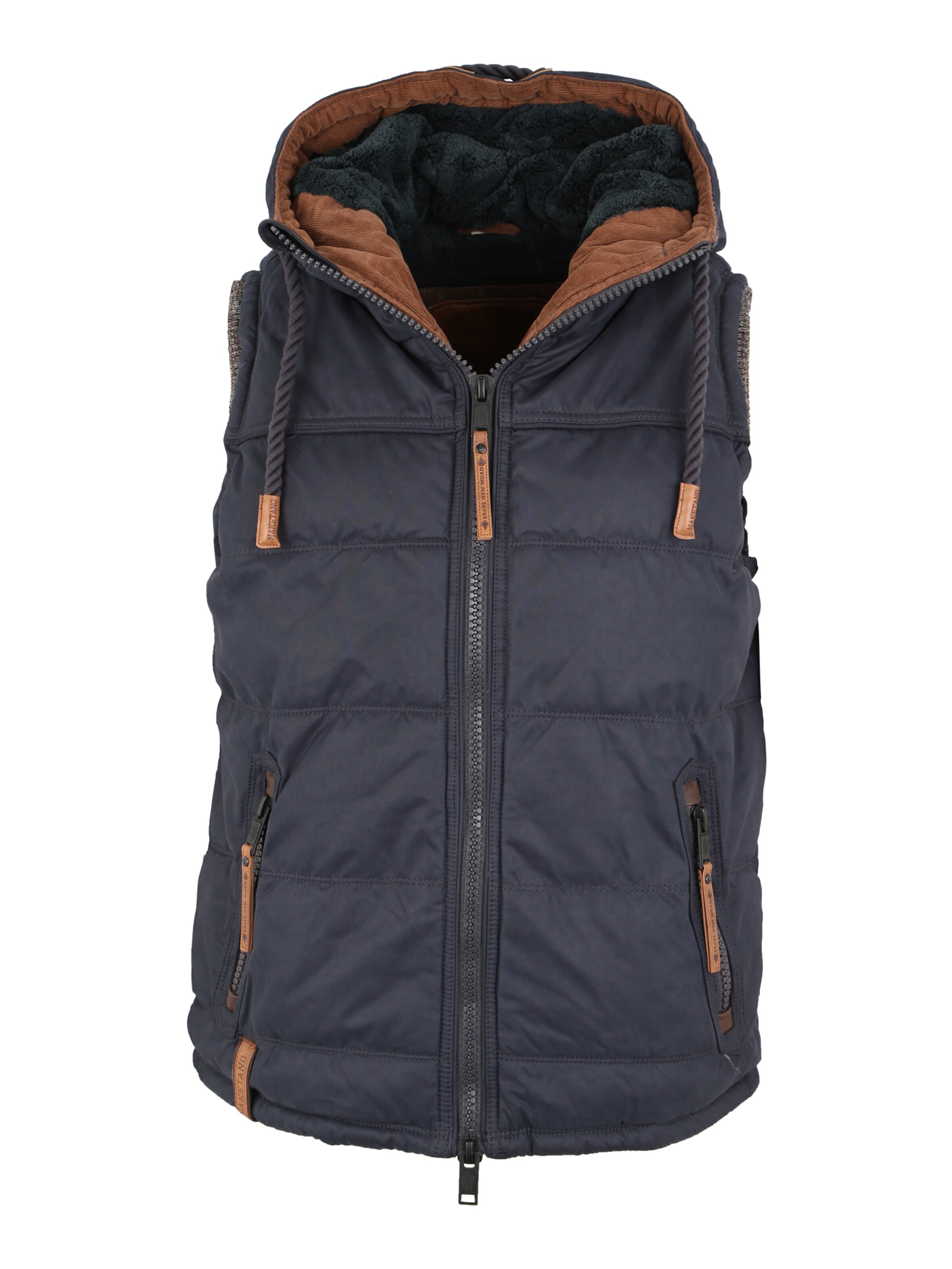 Herren Weste Naketano The Euters Ii Dark Green Gr S