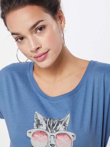 Iriedaily Shirt 'Iriecat' in Blauw