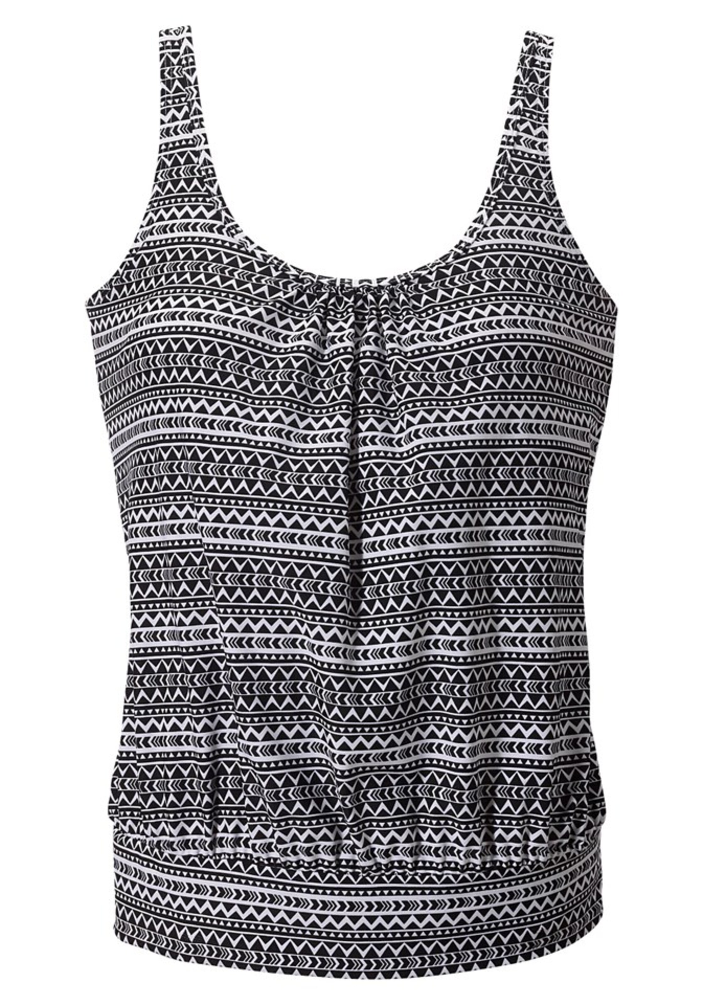 VENICE BEACH - Tankinitop in de kleur Zwart