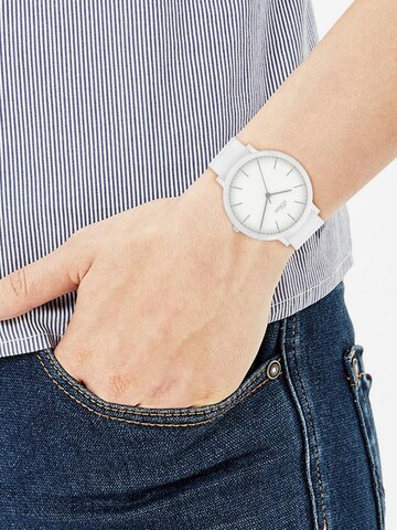 s.Oliver Analog Watch '3955-PQ' in White