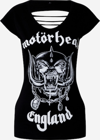 Merchcode Shirt 'Motörhead' in Schwarz: predná strana