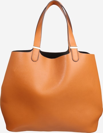 PIECES Shopper in Bruin: voorkant