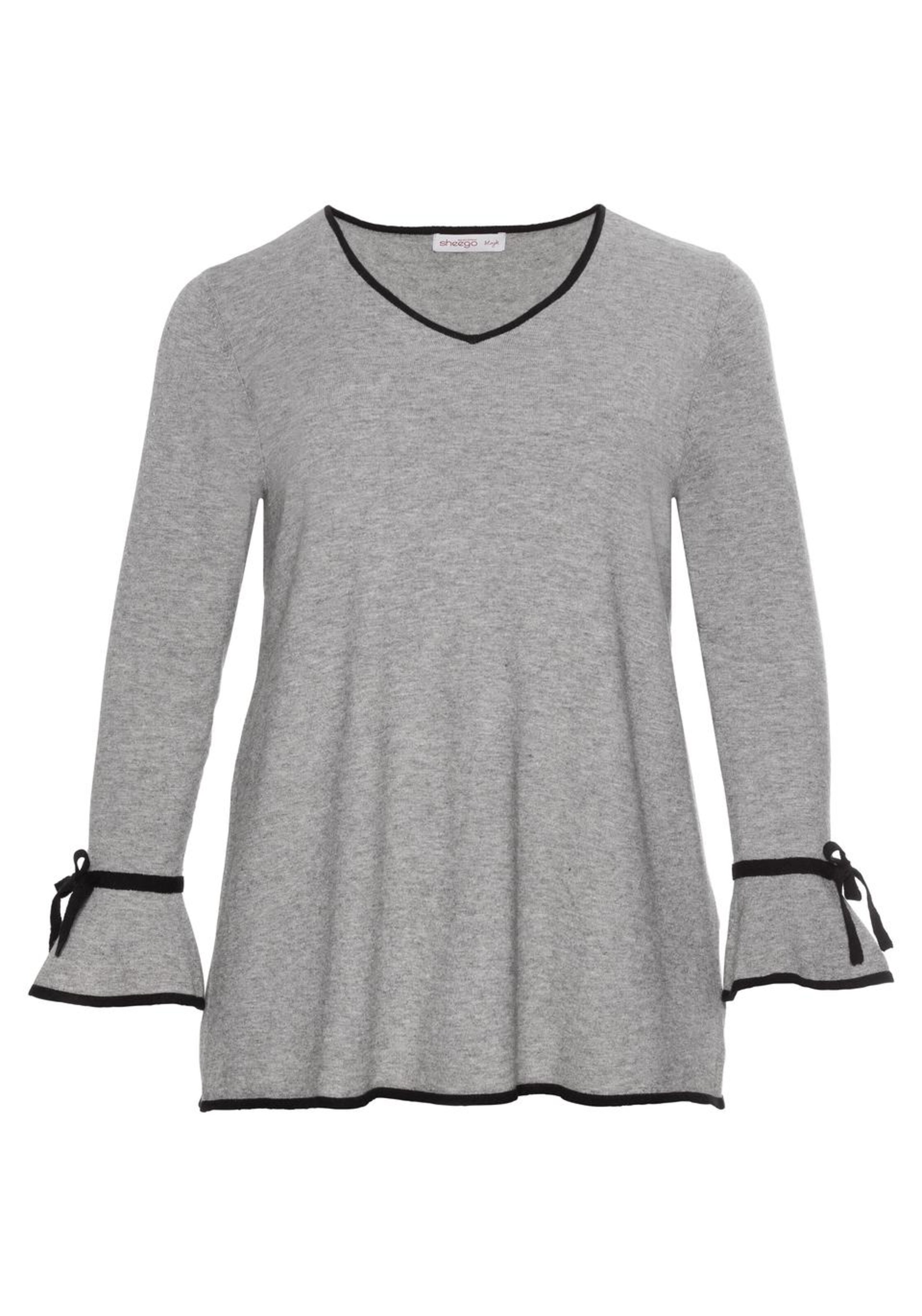 SHEEGO - Pullover in dunkelgrau