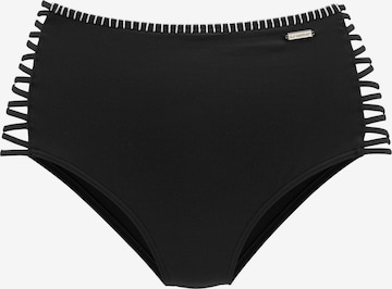 SUNSEEKER - Cueca biquíni 'Dainty' em preto: frente