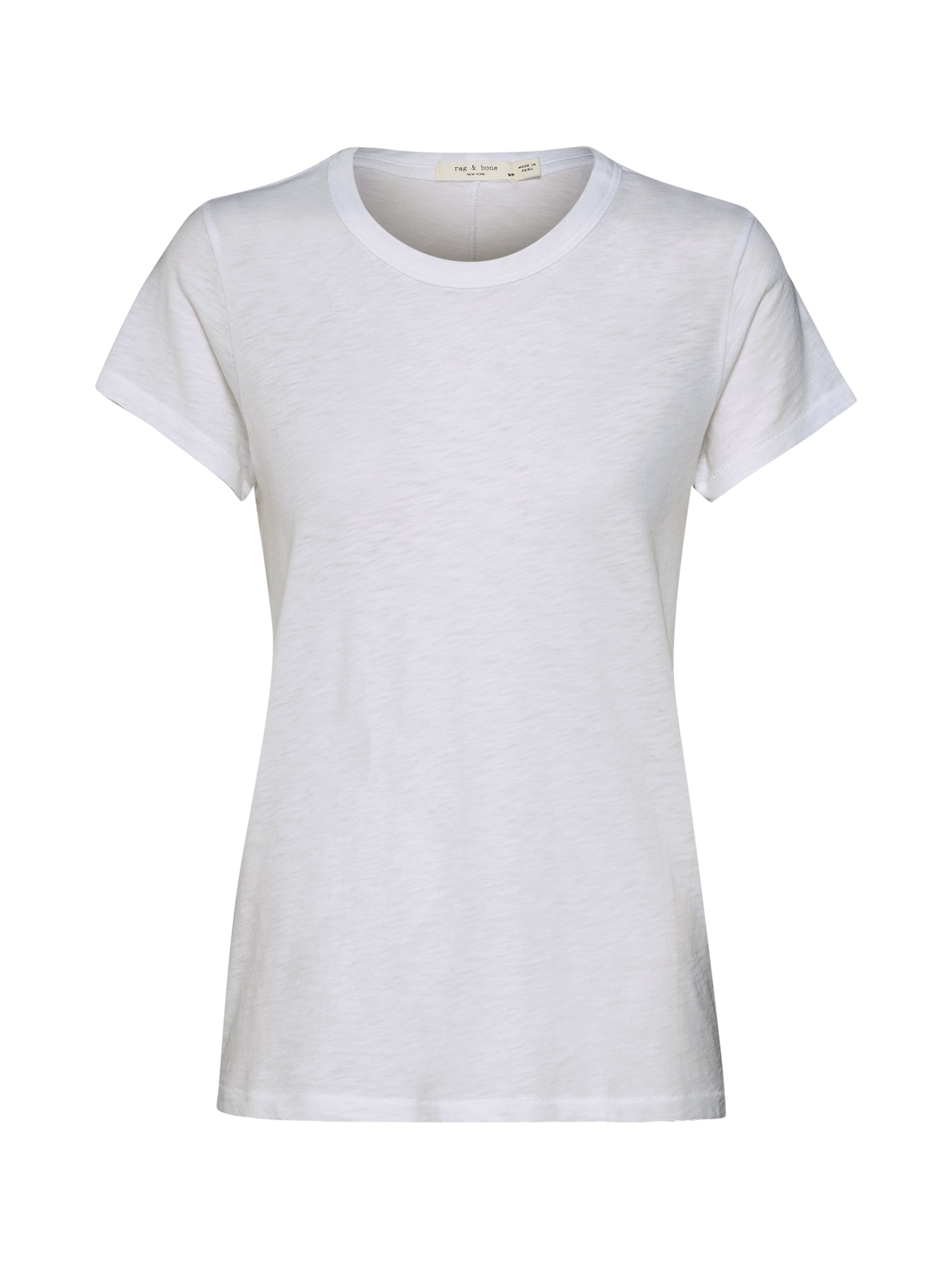 T-shirt rag & bone en blanc : devant