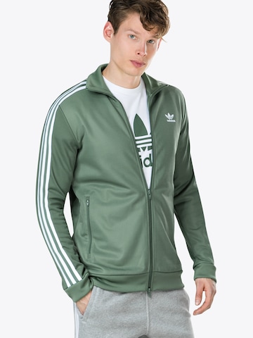 ADIDAS ORIGINALS Bluza rozpinana w kolorze zielony