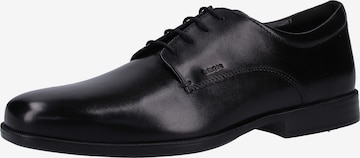 Chaussure à lacets GEOX en noir : devant