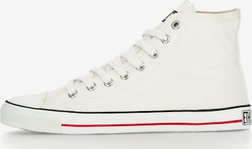 Ethletic High-Top Sneakers in White