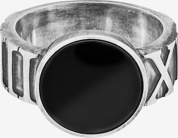 caï Ring in Silver: front