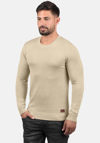 BLEND Sweater 'Lars' in Beige: front