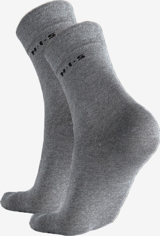 H.I.S Knee High Socks in Grey