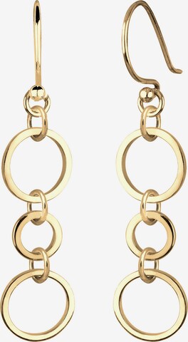 ELLI Earrings in Gold: front