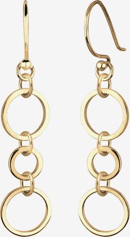 ELLI Earrings in Gold: front