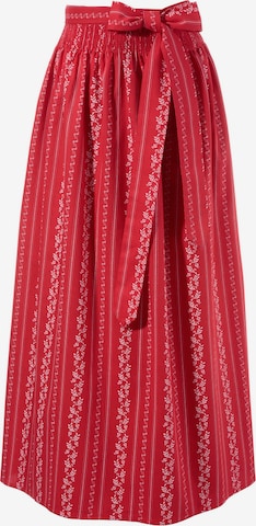 STOCKERPOINT Traditional Skirt in Red: front