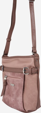 TOM TAILOR Crossbody bag 'Juna' in Pink: side