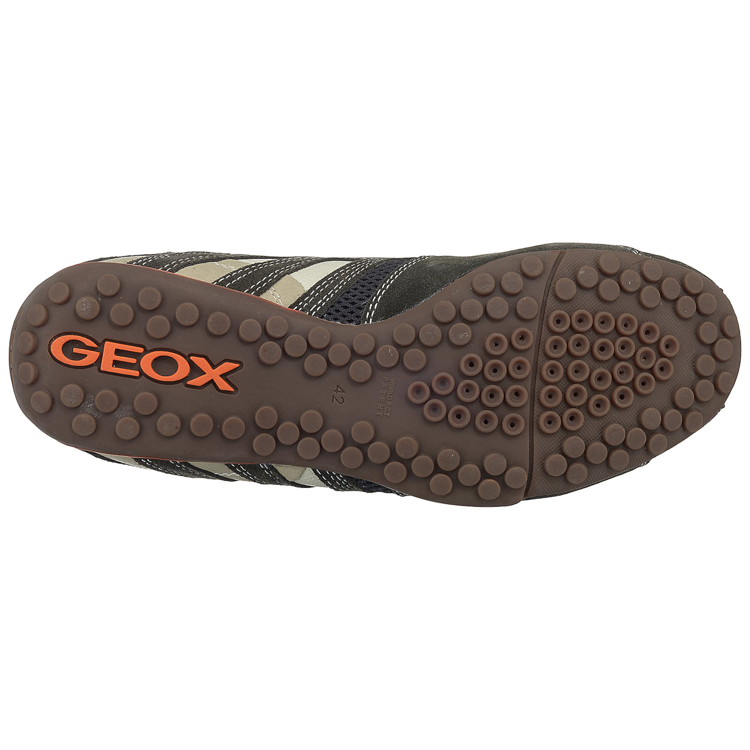 GEOX Låg sneaker 'UOMO SNAKE' i grå