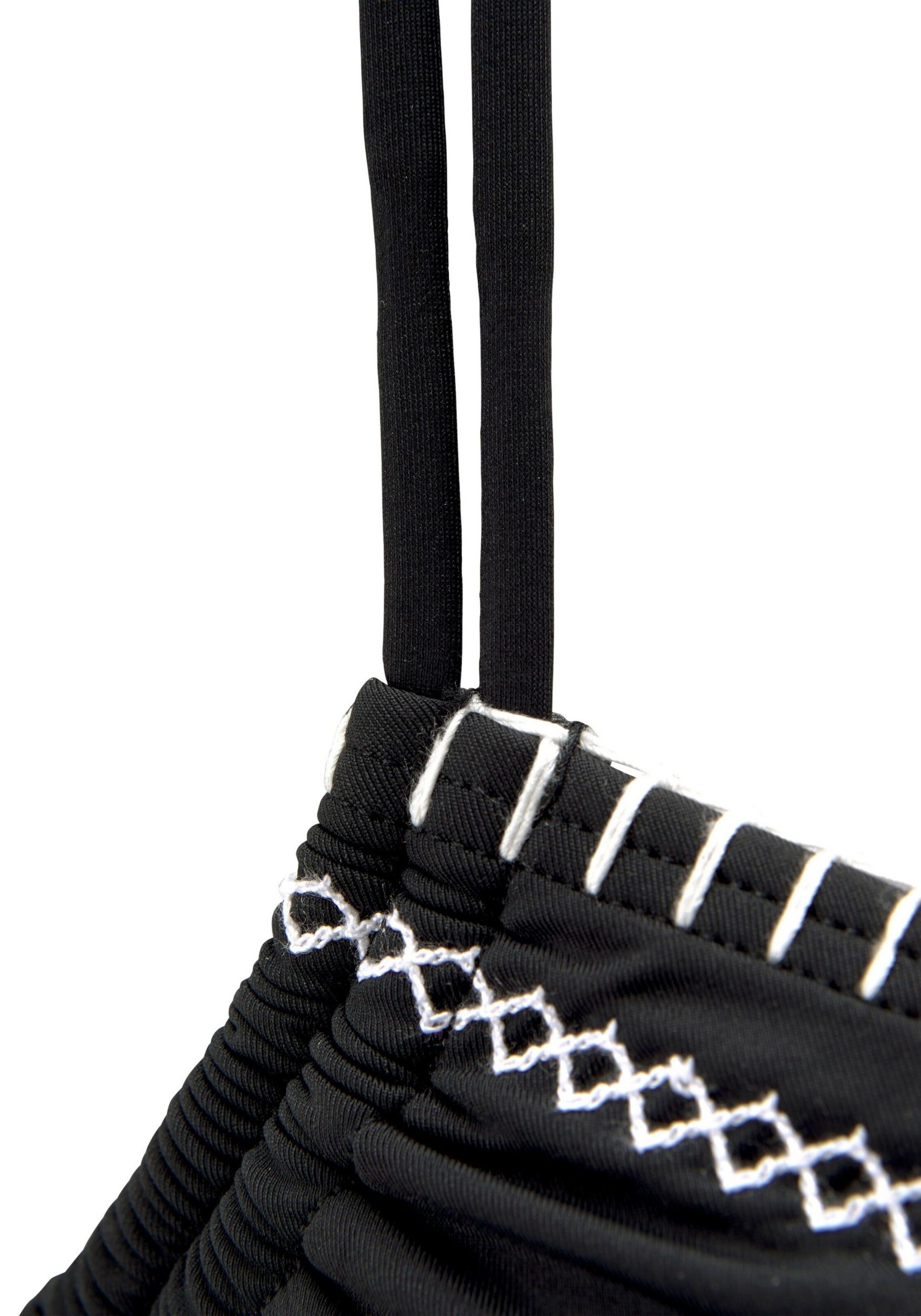 SUNSEEKER T-shirt сутиен Горнище на бански в черно