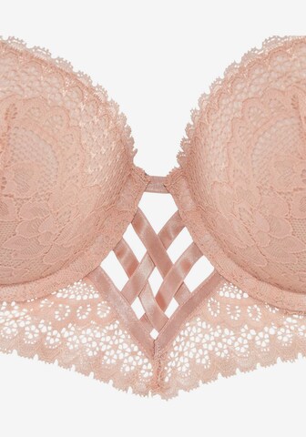 Push-up Soutien-gorge LASCANA en rose