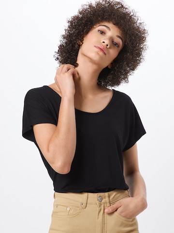 ABOUT YOU Shirt 'Bettina' in Zwart: voorkant