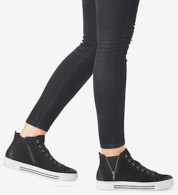 REMONTE High-Top Sneakers in Black