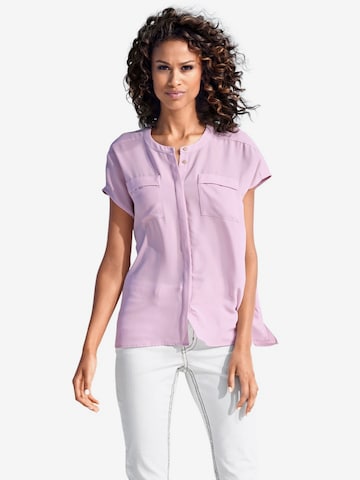 heine Bluse in Lila: front