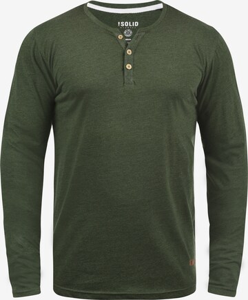 !Solid Shirt 'Volko' in Groen: voorkant