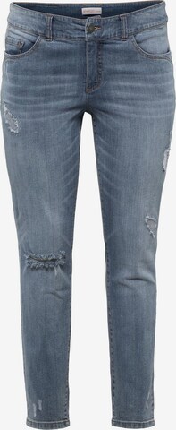 SHEEGO Slimfit Jeans in Blau: predná strana