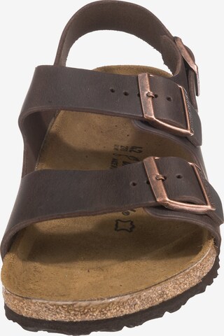 BIRKENSTOCK Sandale 'Milano' in Braun