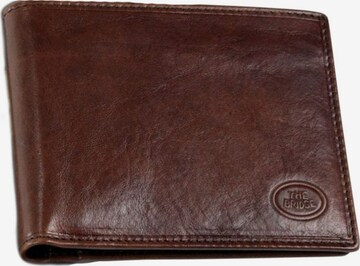 The Bridge Wallet in Brown: front