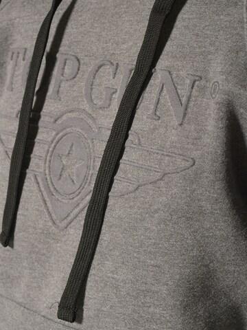 TOP GUN Sweatshirt 'TG-9013' in Black