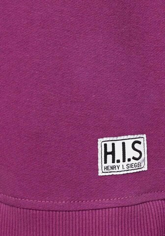 H.I.S Sweatshirt in Lila