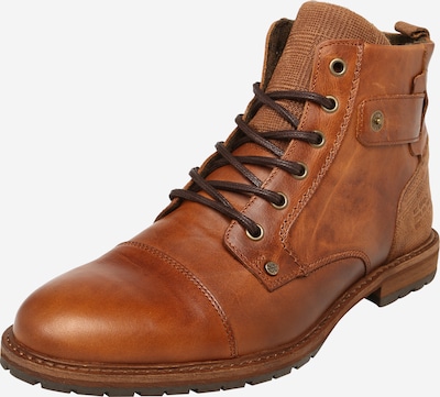 BULLBOXER Lace-Up Boots in Cognac, Item view