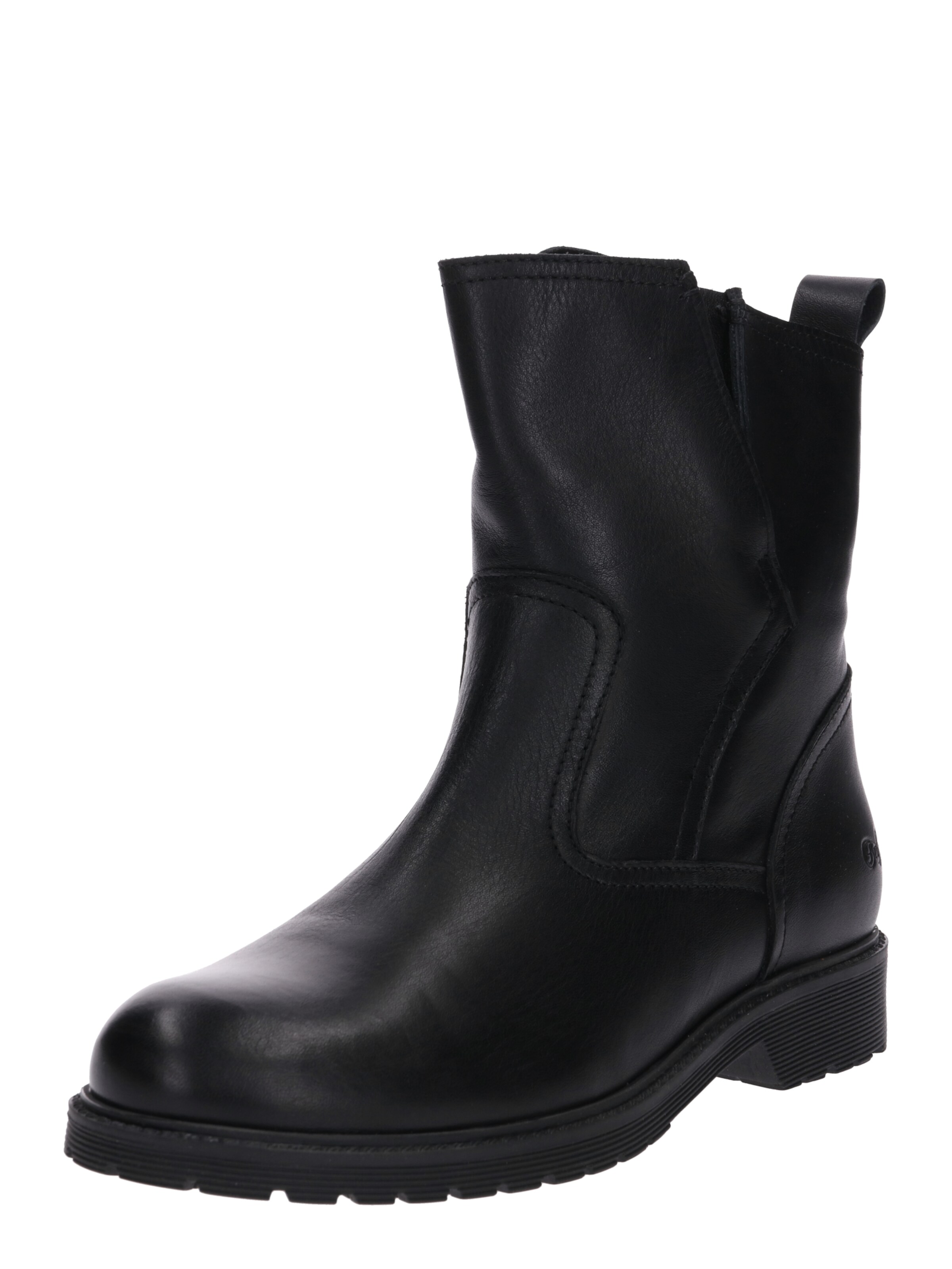 BUFFALO - Enkellaarsjes '8036' in de kleur Zwart