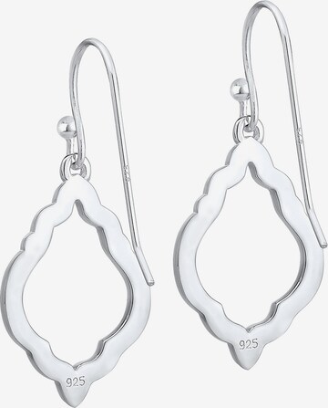 ELLI Earrings 'Kristall Ohrhänger' in Silver