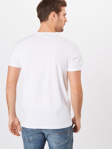 Coupe regular T-Shirt 'Swando' G-Star RAW en blanc : derrière