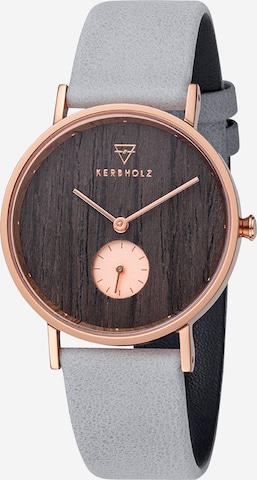 Kerbholz Analog Watch in Blue: front